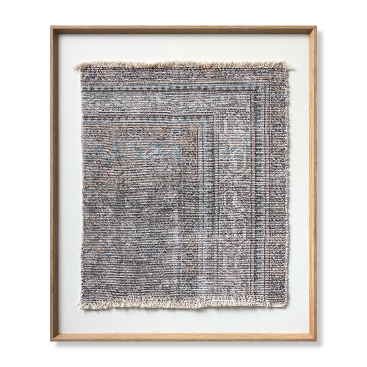 Kepol Blue/Beige 2'9"x3'3" Wall Art